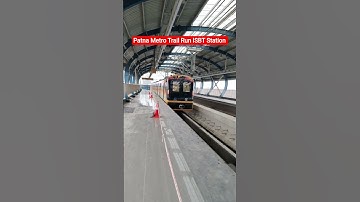 Patna Metro Trail run Isbt #patnametroupdate #update