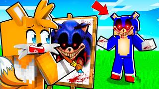 Do NOT Draw SONIC.EXE In MINECRAFT! screenshot 2
