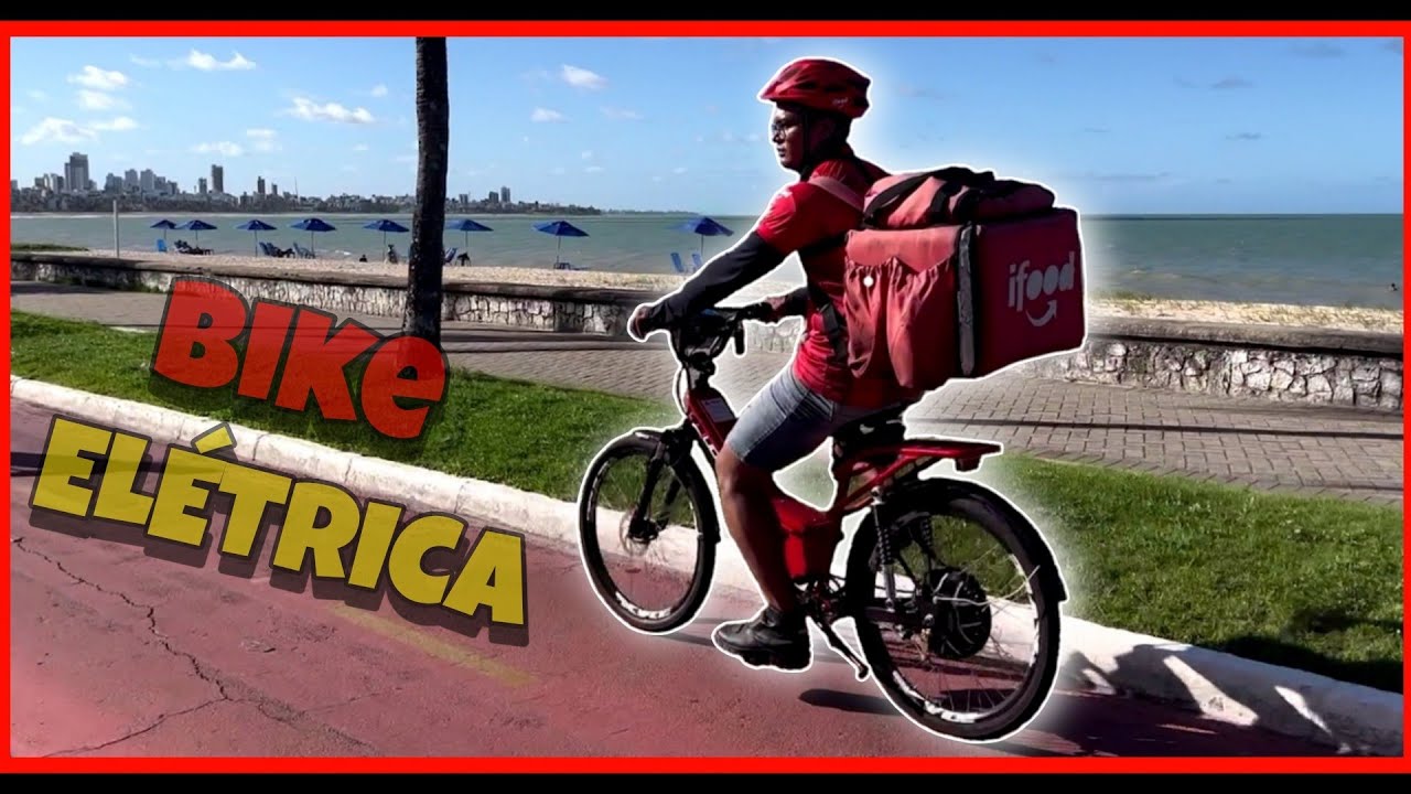 IFOOD ENTREGADOR TESTEI A DUOS BIKE ELÉTRICA NAS ENTREGAS
