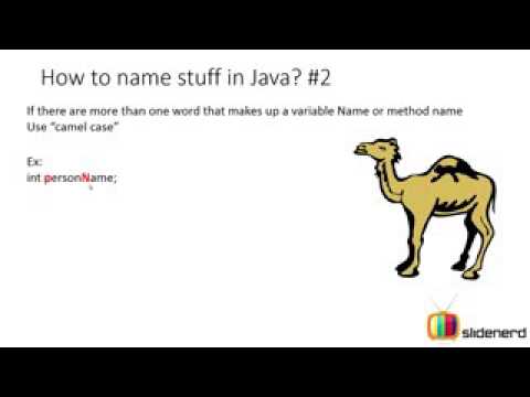 @1 Java Naming Conventions  Object Oriented Java Tutorial For Beginners HD 1080 low