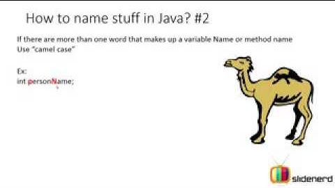 @1 Java Naming Conventions  Object Oriented Java Tutorial For Beginners HD 1080 low