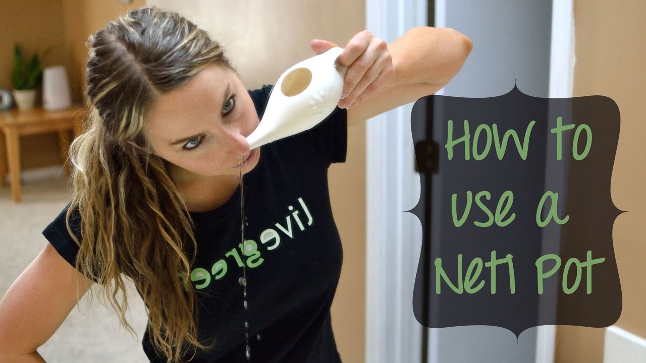 How to Use a Neti Pot - YouTube