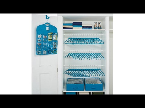 Huggable Hangers 100pc Closet and Storage Set  Chrome - Huggable Hangers 100pc Closet and Storage Set  Chrome