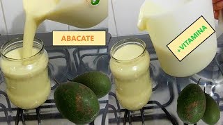 COMO FAZER VITAMINA DE ABACATE CREMOSA E SEM ERRO