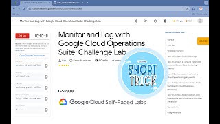 [2024] Monitor and Log with Google Cloud Operations Suite: Challenge Lab || #qwiklabs | #GSP338 screenshot 3