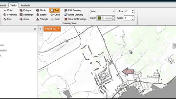 GIS Web Map - Draw & Print Help