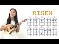 RISEN - Shawna Edwards | Ukulele Cover with lyrics & chords