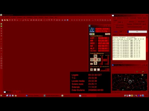 Live stream from C92 Valdicerro Observatory