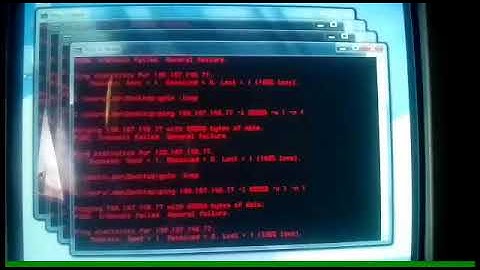 Ping of Death I Coded
