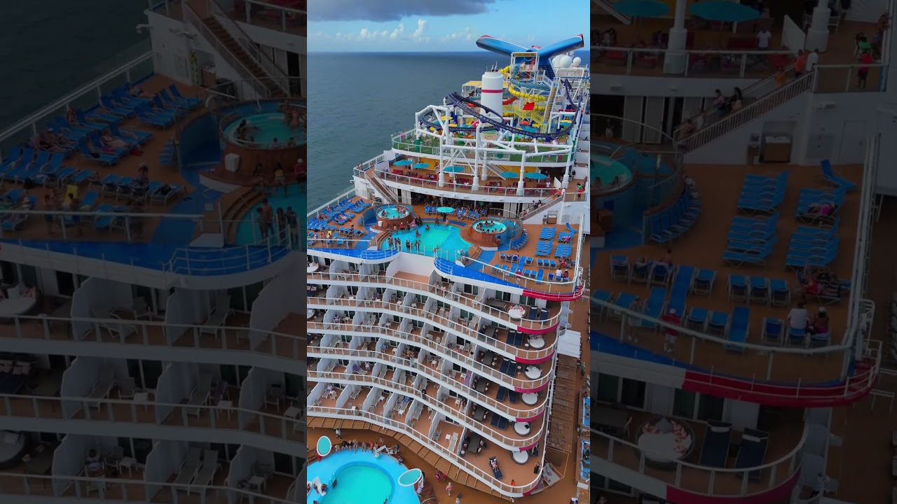 🔵🔴⚪️Carnival Celebration is a floating PARTY!🎉🎊 #carnivalcruise  #carnivalcelebration #shorts