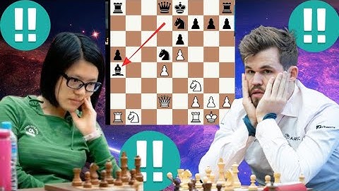 Perfect chess game 7 | Magnus Carlsen vs Hou Yifan