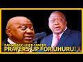 UHURU KENYATTA HINTS AT PANCREATIC-LIVER CANCER DIAGNOSIS DURING FRIEND'S BURIAL CEREMONY!
