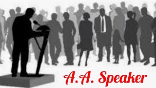 MATTHEW M. - ICE CREAM SOCIAL - AA Speaker