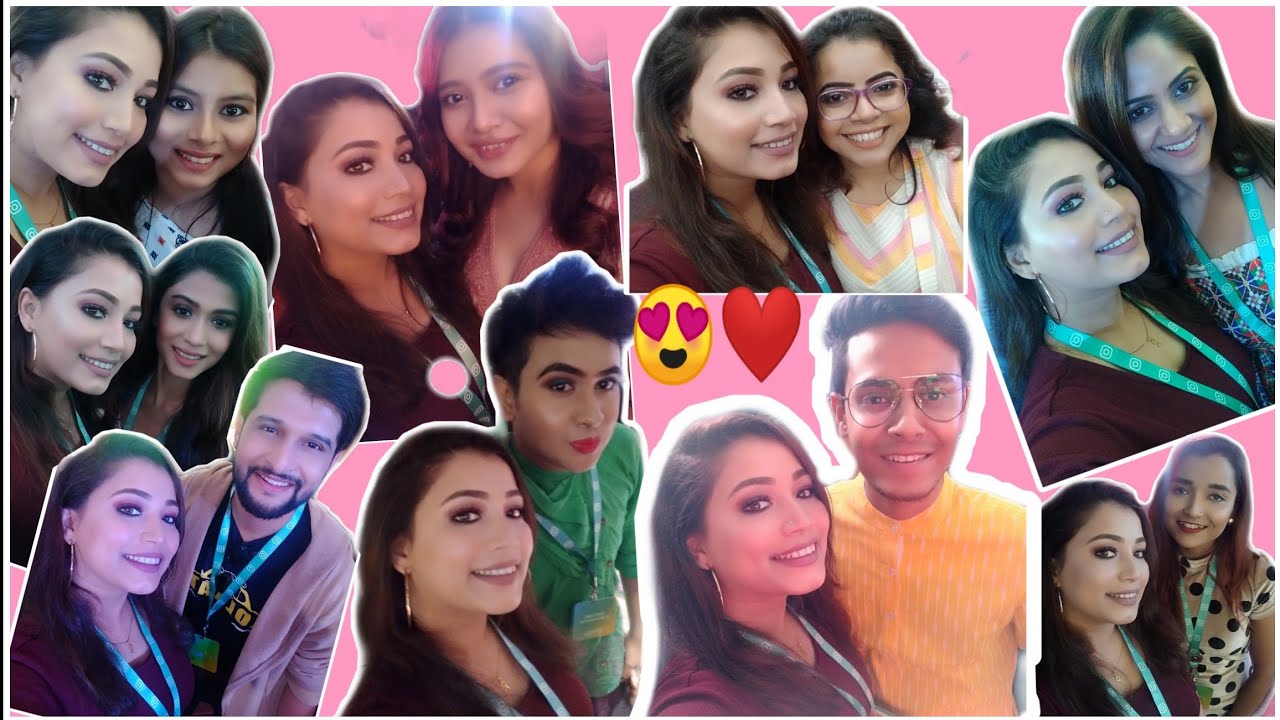 Born On Instagram Event e giye meet korlam Kolkatar sob boro You Tuber & celebrities der sate😍