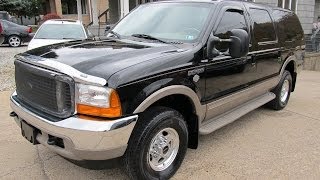 2000 Ford Excursion Limited 4x4 V-10 Elite Auto Outlet Bridgeport Ohio