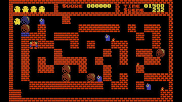 Flappy MZ-800 scene 232: Simple stone crush (incredible turn of Ebira)