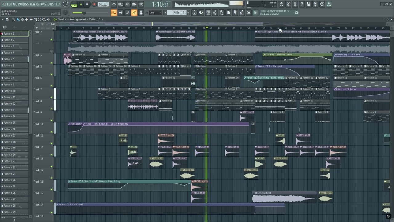 Martillo Vago - qest la vida Remake (FREE FLP + SAMPLES)