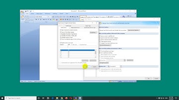 How to disable "Capitalize First letter of sentences" in MS Word 2007?