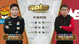 CN Gold Series - Week 7 Day 2 - Brox vs Yuansu