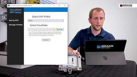 GraceSense™ | CloudGate WiFi Setup