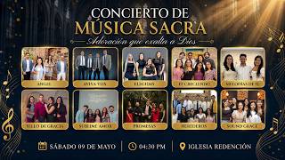 Concierto de Música Sacra | Adoración que Exalta a Dios | Iglesia Adventista Redención