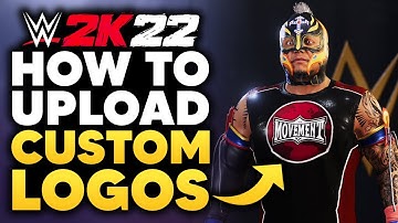 WWE 2K22: How To Upload Custom Images! (Tutorial)