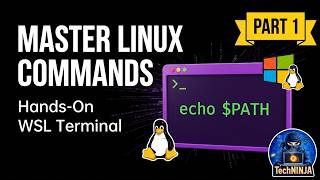 🐧 Linux Commands for Beginners 💻 | Hands-on Linux Terminal Practice in WSL 🚀 | Part 1 📚