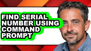 How to Find Serial Number Using Command Prompt (full Guide)