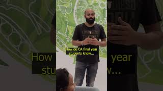CA Final Year #charteredaccountant #castudents #castudy  #indianstandupcomedy #standupcomedy