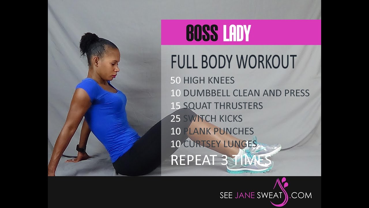Boss Lady Full Body Workout YouTube