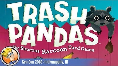Trash Pandas — game overview at Gen Con 2018