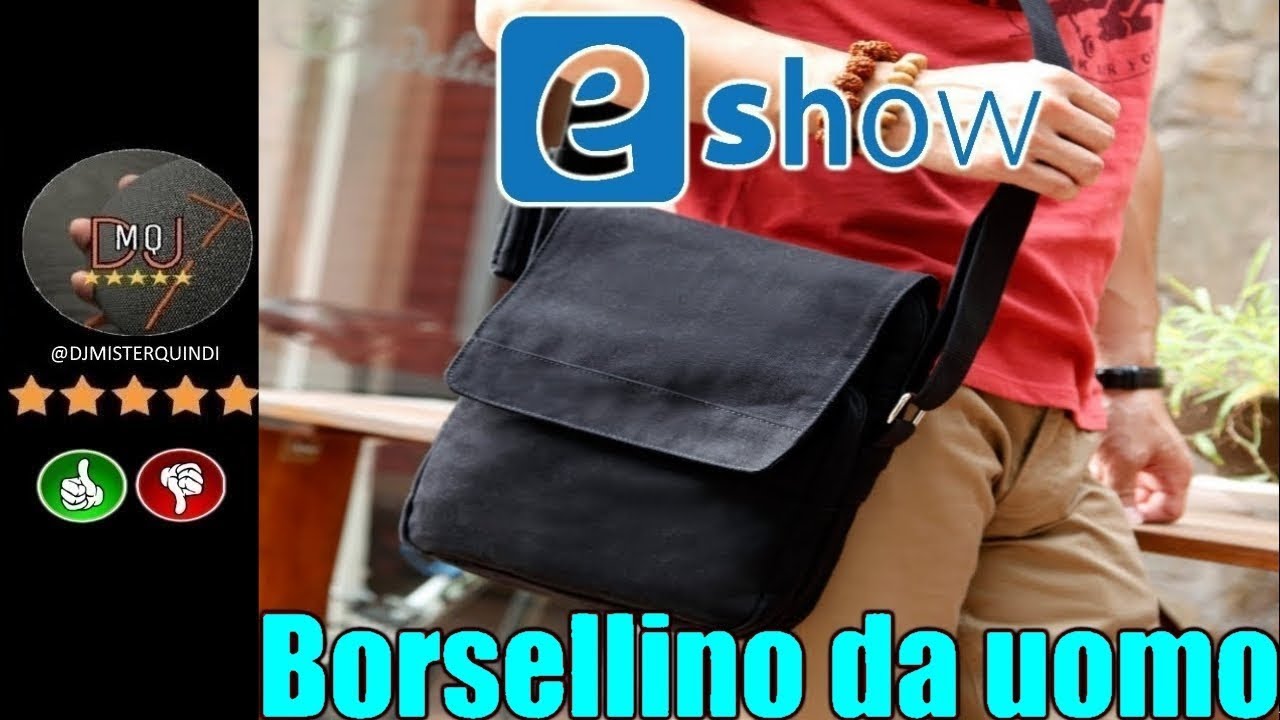 Regali Pratici Per Uomini Borsa A Tracolla Uomo ROUTE 66 Joan - Compatta E Leggera | Per Uso Quotidiano, Viaggi E Lavoro Borsa A Tracolla Route 66 Compatta 19x24cm Viaggi Quotidiano