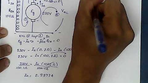 DC Generator No-Load Voltage: Separately- and Self-Excited - with computation (Explained in TAGALOG)