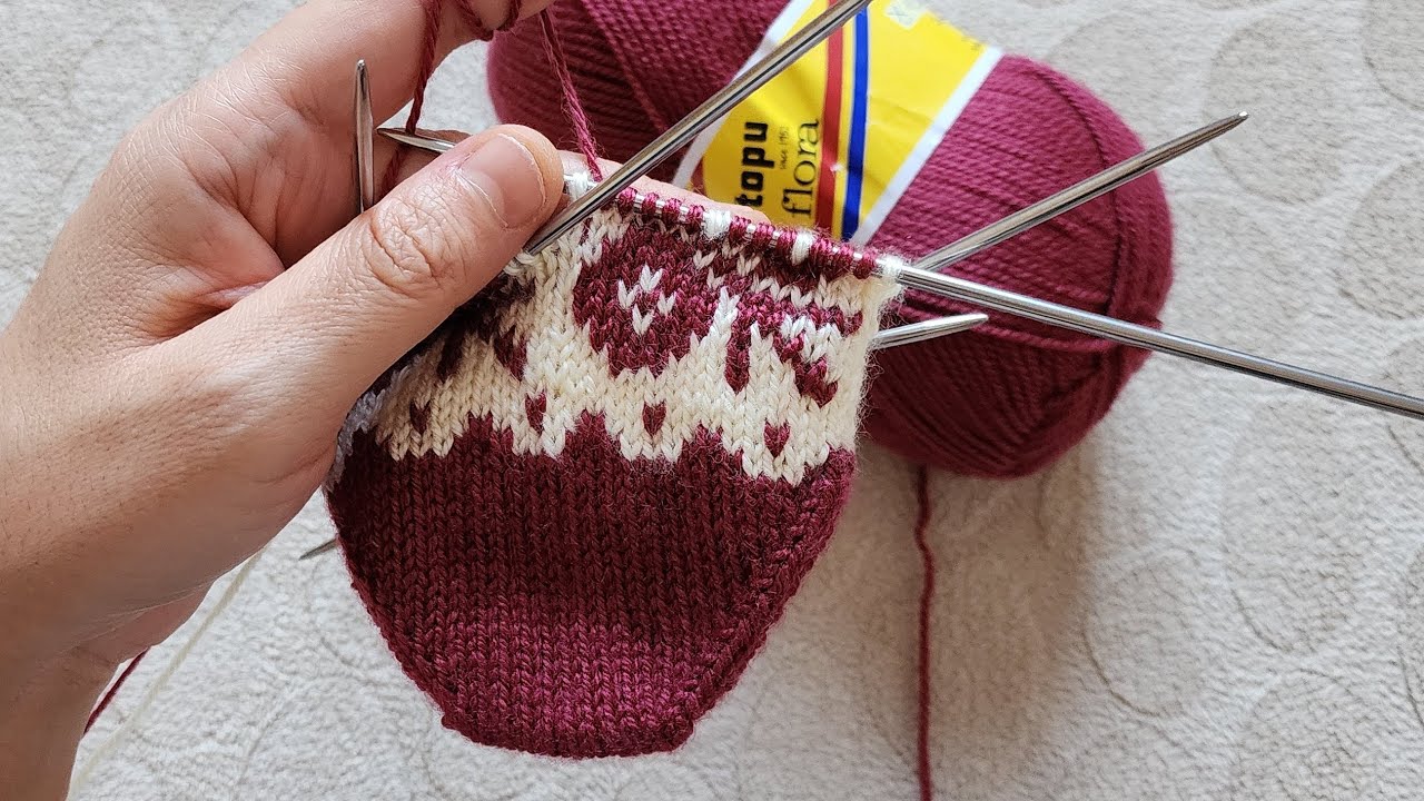 Çok kolay iki renkli beşşiş patik modeli ✅️ #beşşişpatik ✅️ @Liva Patik