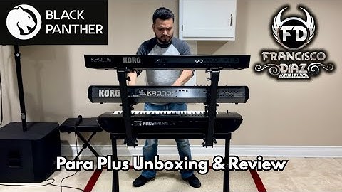 BLACK PANTHER PARA PLUS Keyboard Stand Unboxing & Review 🎹