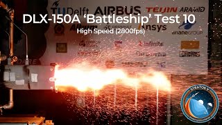 Stratos V | 2800fps DLX-150A 'Battleship' Hot Fire Test 10