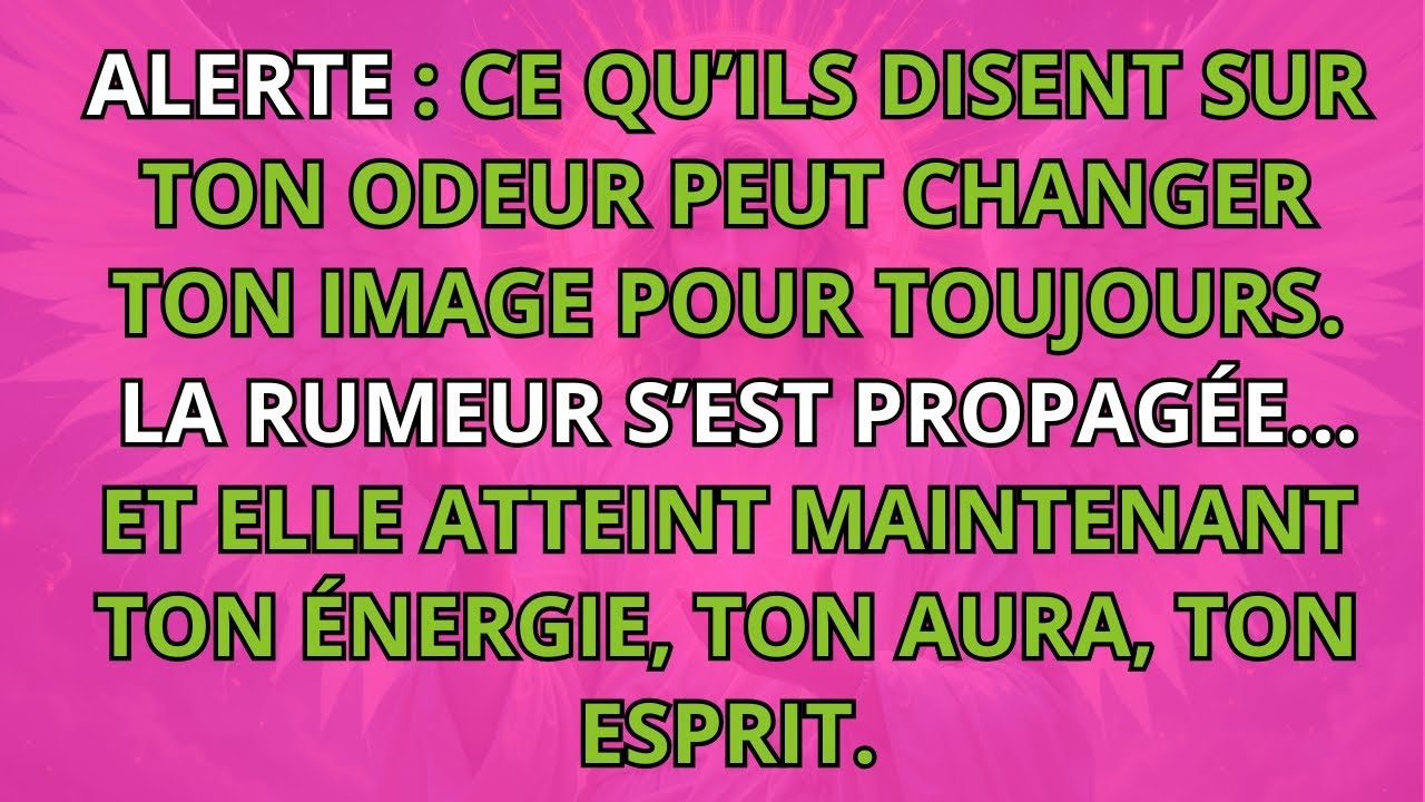 ALERTE:  Ce Qu’ils Disent Sur Ton Odeur Peut Changer Ton Image Pour Toujours