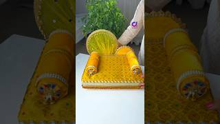 Ganpati singhasan 😍✨🙏🏻🌸 #shorts #ganpati #decoration #ytshorts