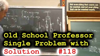 17. Mechanics, Newton 2nd Law. Rope, pulley. Part 2/3. 220118 Physics tutor