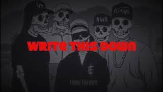 (1H) 2Pac, Pop Smoke - Write This Down ft. Biggie,DMX,Eazy E,Ice Cube, Dr Dre, NWA,Nipsey,SnoopDogg