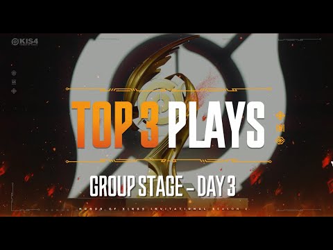 KIS4 | Group Stage | Day 3 TOP 3 Plays