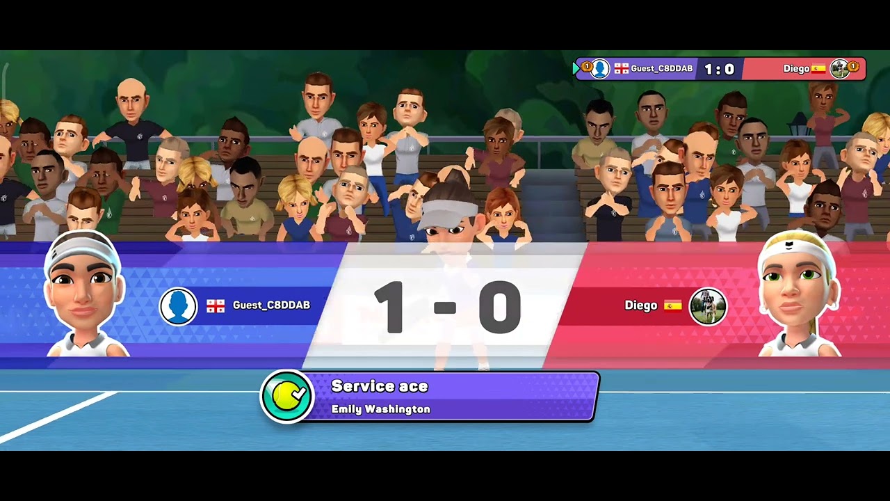 Mini Tennis: Perfect Smash