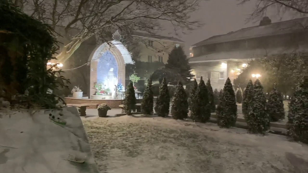 Winter wonderland and First snowstorm 2020