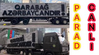 Hərbi̇ Parad Canli Bakıda Hərbi Parad Keçirilir - Vətəndaşlarin Qarşısını Polislər Kəsir