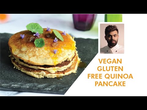 Vegan Gluten Free Quinoa Pancakes