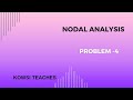 Nodal Analysis (problem 4)