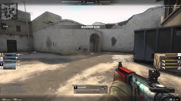 M4A4 Bullet Rain - In Game - Counter Strike Go
