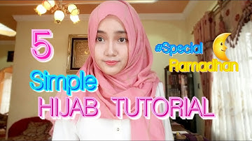 SIMPLE HIJAB TUTORIAL - SEGIEMPAT
