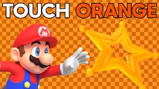 How Fast can you Touch ORANGE in Every Mario Game?