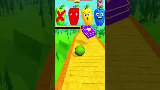 Which fruit 🍎 will cross 🤣 the red circle ⭕️ #shorts #youtubeshorts